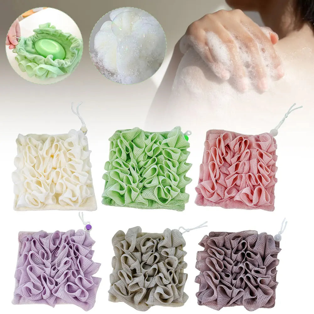 2-In-1 Bath Ball Loofah X3