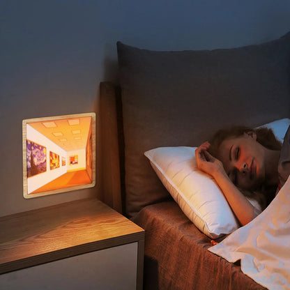 3D Wall Art Painting Night Light