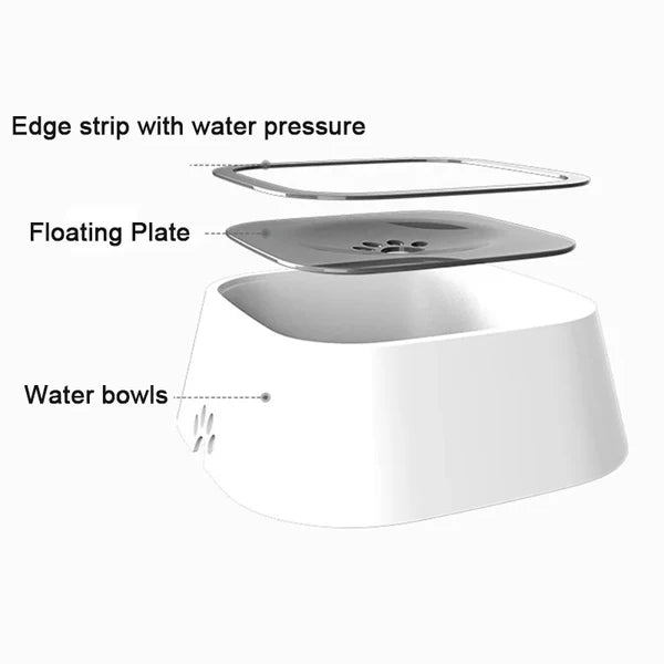 Anti-Spill Water Bowl